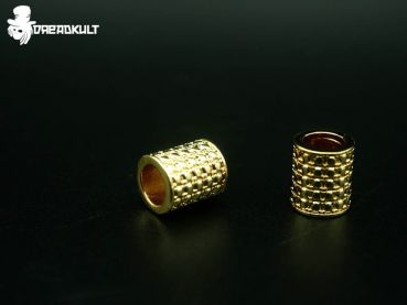 Brass Brass Knubbelito dread perls, dread beads, dread jewelry, gypsy, goa jewelry, dreadkult, dread pearls, hippie, hippie jewelry, goa, psy jewelry, Dread jewelry